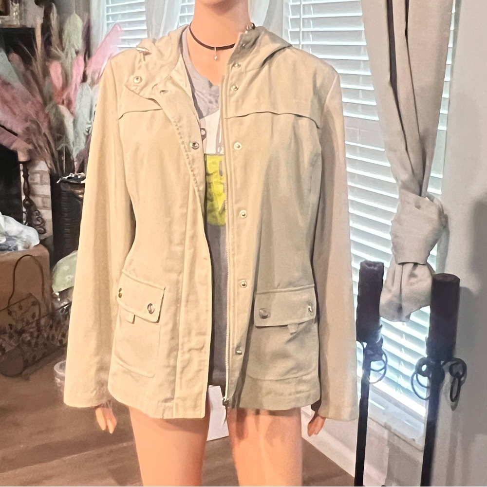 Justice Women's Light Tan Utility Jacket